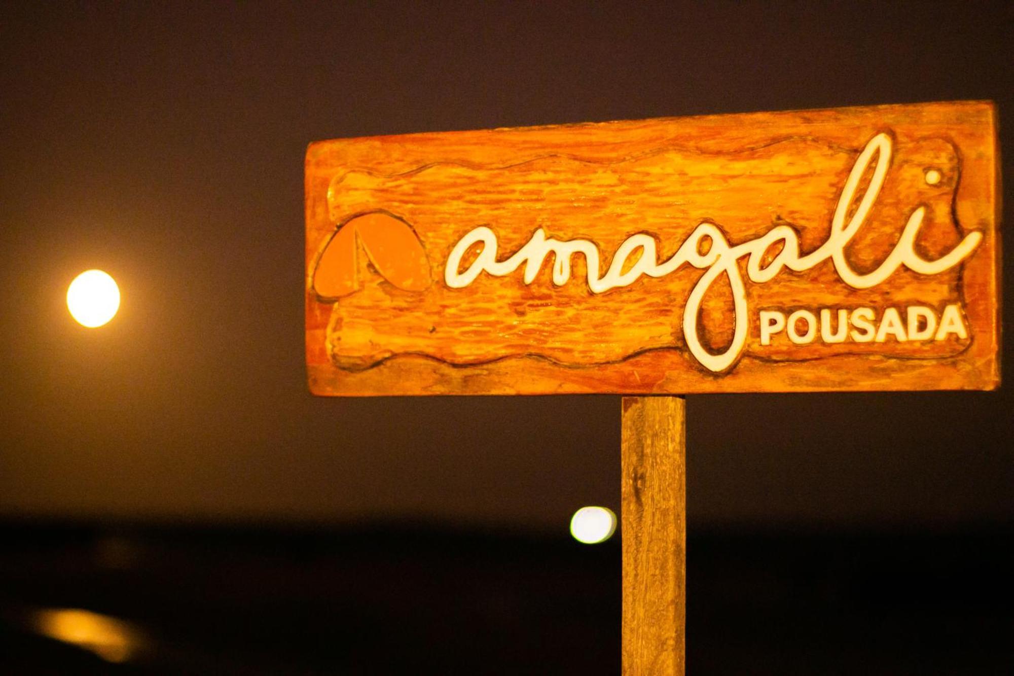 Amagali Pousada Galinhos Exterior foto
